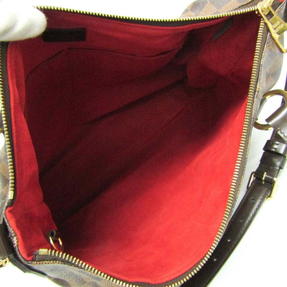 LOUIS VUITTON Authentic Brown Damier Shoulder Bag - Picture 3 of 14